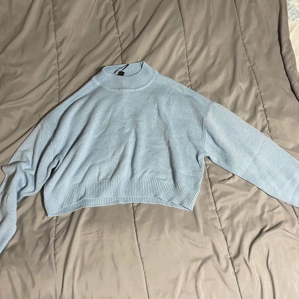 Blue sweater